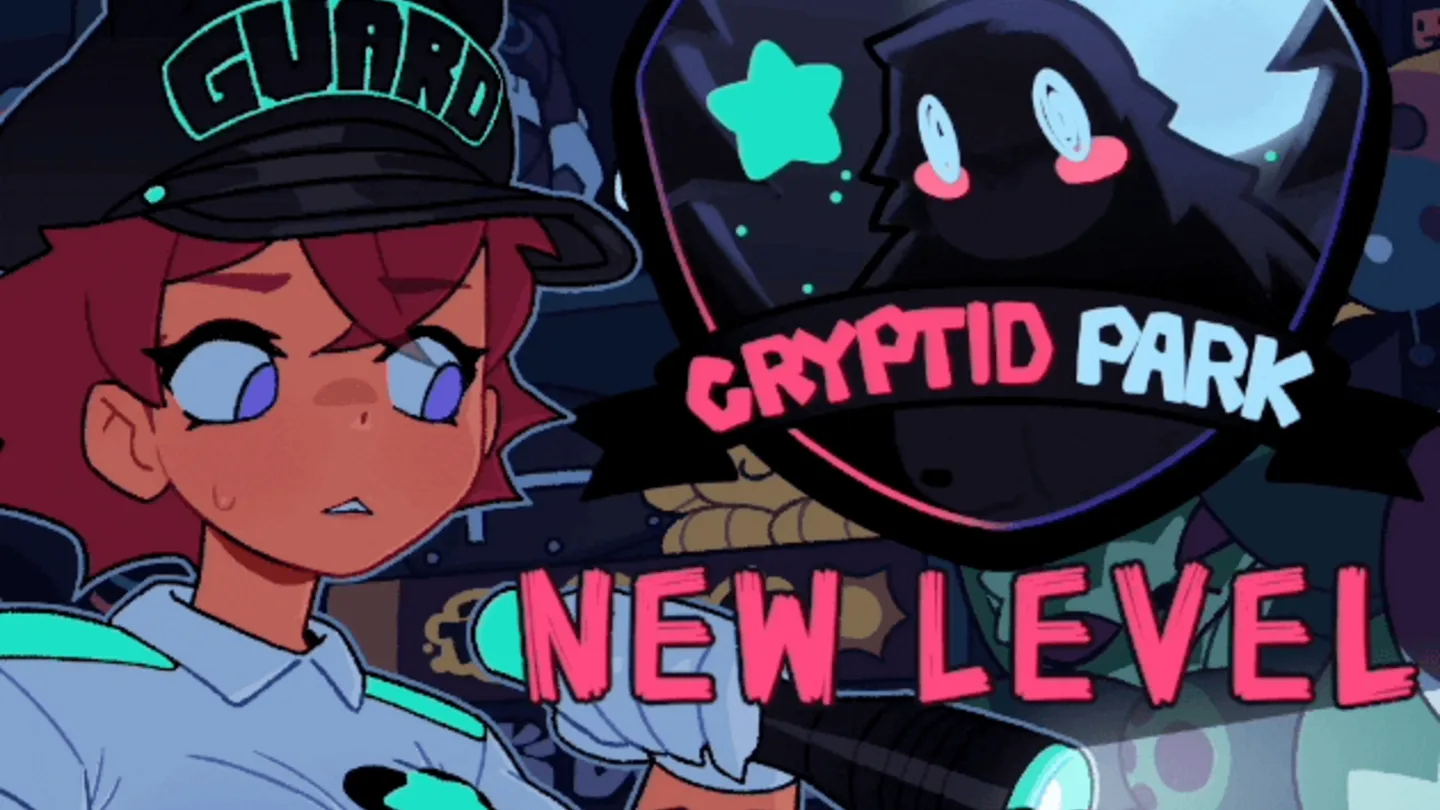 Cryptid Park gameplay cover frame from the official itch.io page.