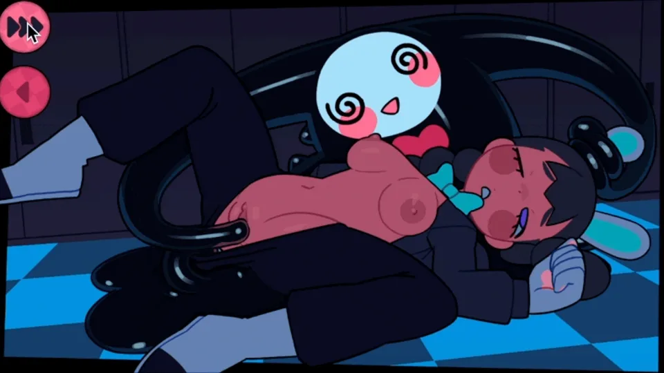 A Cryptid Park gameplay frame showing a darker nighttime zone.